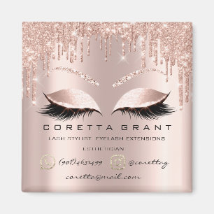 Makeup Artist Lash Extension Ro Drip Mail Phon Magnet