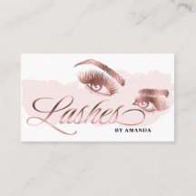 Makeup artist Lash Eyebrow Lash Marble Ro Guld
