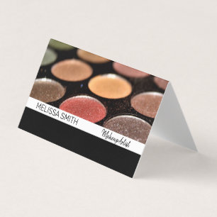 Makeup Artist Makeup Kit Palett Visitkort