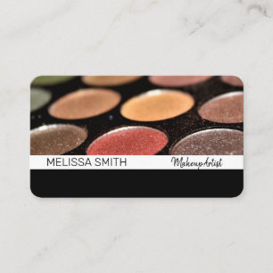 Makeup Artist Makeup Kit Palett Visitkort