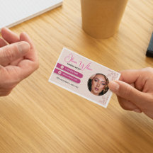 Makeup Artist Minimalist Elegant med Photo