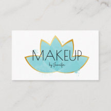 Makeup Artist Minimalist Social Media Lotus Flower