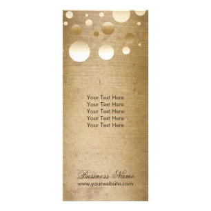 Makeup Artist Modern Guld Confetti Dots Grunge Reklamkort