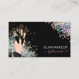 Makeup Artist, MUA, Beauty Salon HoloGraphics Busi Visitkort