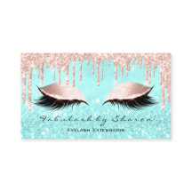 Makeup Artist Öga Lash Glitter Drives Ro Blue