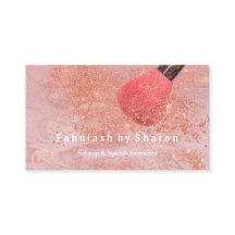 Makeup Artist Öga Lash Glitter Ro Powder Copper