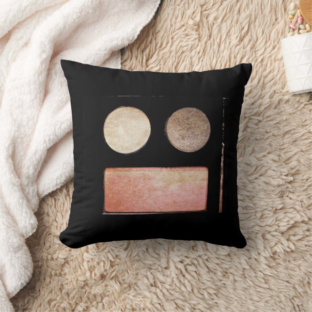 Makeup Artist Palette-Ansikte av Shirley Taylor Kudde (Filt)