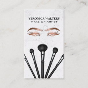 Makeup Artist-penslar Womens Beauty Ögon Visitkort
