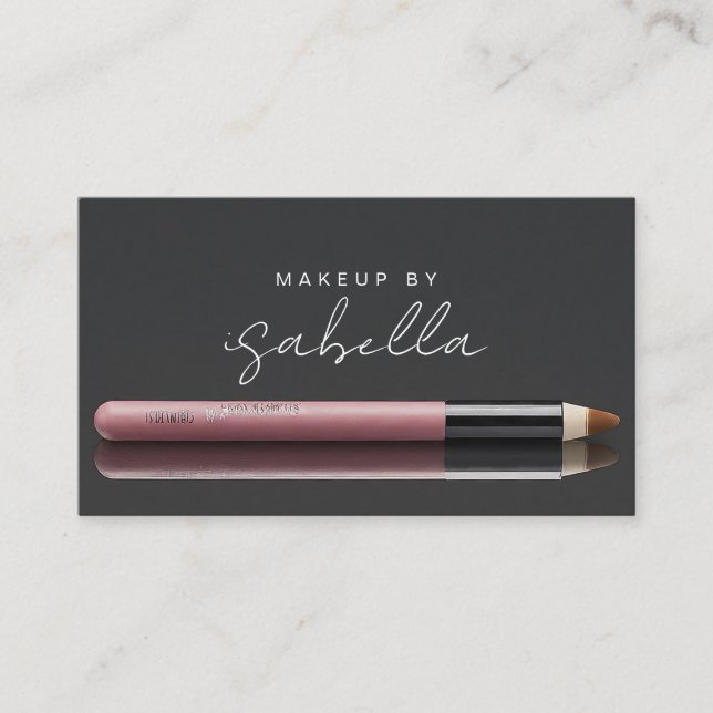 Makeup Artist QR-Affärskort Visitkort (Framsida)