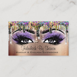 Makeup Artist Ro Lash Holograph Drifts Visitkort