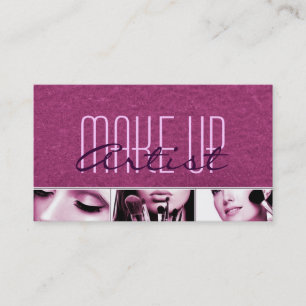 Makeup Artist, Salon, Beauty, Cosmetolog Visitkort