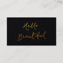 Makeup Artist Simple Visitkort