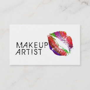 Makeup Artist Snyggt Läppar #6 Visitkort