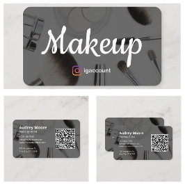 Makeup Artist Templates Visitkort