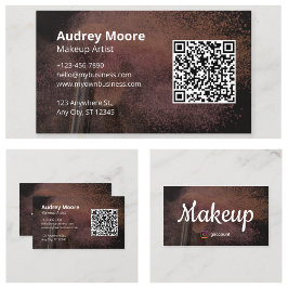 Makeup Artist Visitkort