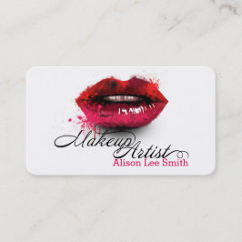 Makeup Artist Visitkort