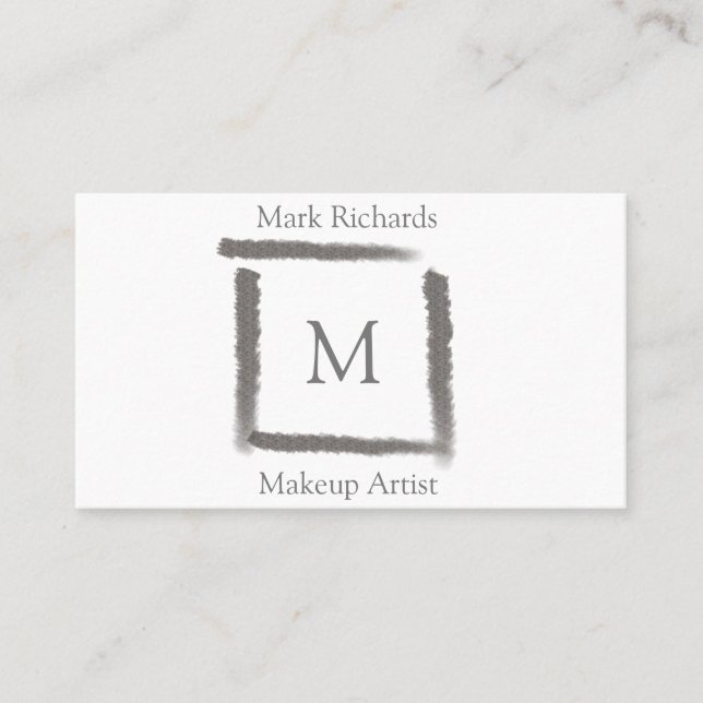 Makeup Artist Visitkort (Framsida)