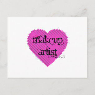 Makeup Artist Vykort