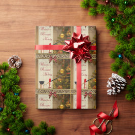 Makeup Beauty Cosmetics Jul Wrapping Papper Presentpapper