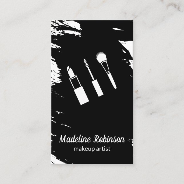 Makeup Beauty Visitkort (Framsida)