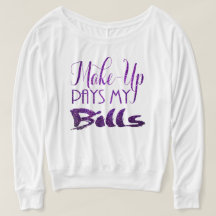 Makeup betalar mitt räkninglilaglitter