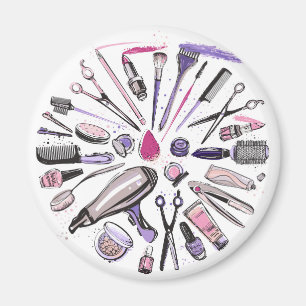 Makeup cirklar design magnet