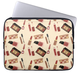 Makeup Cosmetics Beauty Mönster Cosmetology Laptop Fodral