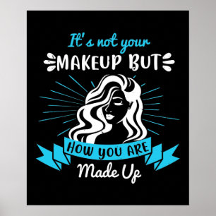 Makeup - Det är inte din Makeup Poster