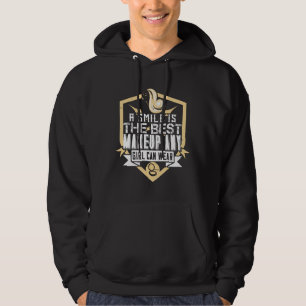 Makeup - en sjömil är den bästa lösningen hoodie