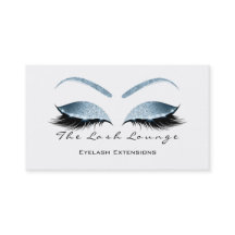 Makeup Eyebrow Lash Glitter Blue White Black