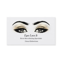 Makeup Eyebrow Lash Guld White Black Beauty
