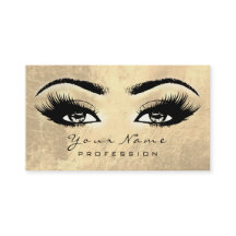 Makeup Eyebrow Öga Lash Brown Guld Lux