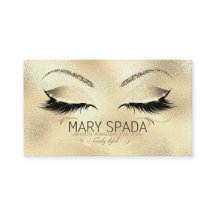 Makeup Eyebrows Lash Glitter Diamond Guld Mary1
