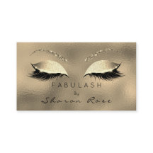 Makeup Eyebrows Lash Glitter Diamond Guld Unik