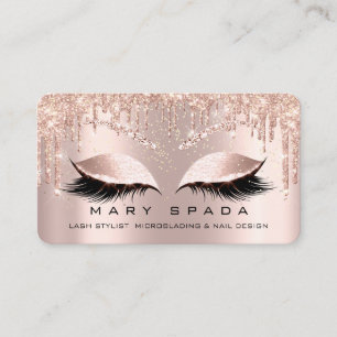 Makeup Eyebrows Lash Ro Spark Social Visitkort