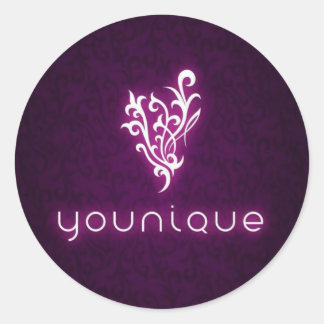 Makeup-fästen Runt Klistermärke