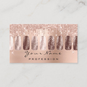 Makeup för Manicure för smala för Visitkort