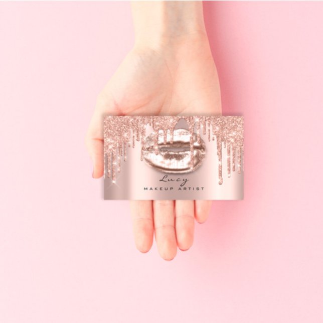 Makeup för möte drivrutiner Anpassningsbar Läppar  Tidsbeställning Kort (Skapare uppladdad)