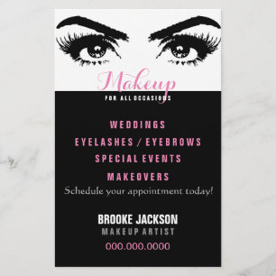Makeup - för tillfällen - Flyer