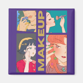MAKEUP GIRLS MAGNET