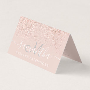 Makeup hair ro guld glitter pasta möte visitkort
