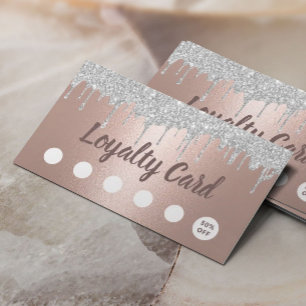Makeup Hair Salon Silver Drives Ro Guld Loyalty Lojalitetskort