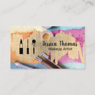 Makeup Kit and Powder Visitkort