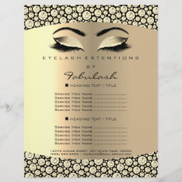 Makeup Lash Beauty Diamond Sepia Flyer Pris lista