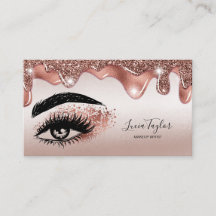 Makeup Lash Ro Guld Glitter Drives