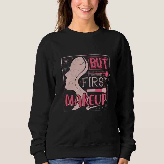 Makeup - men första makeup t shirt (Framsida)