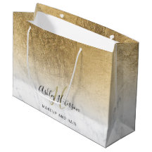 Makeup monogram marble guld foil-skript