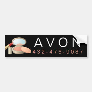 Makeup Oberoende Rep Avon Bildekal