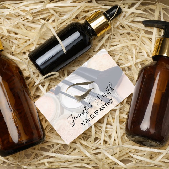 Makeup Palette and Brushes Lojalitetskort (Skapare uppladdad)