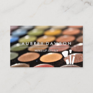 Makeup Palette Makeup-penselikon Visitkort